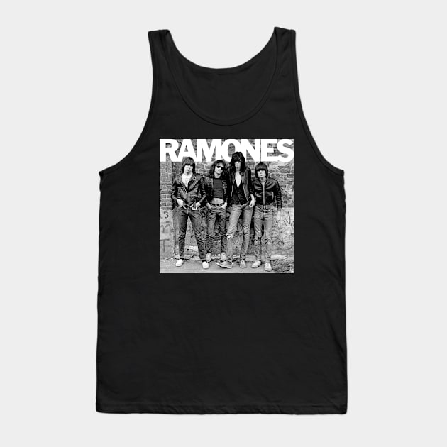 RAMONES- ALBUM Tank Top by The Jung Ones